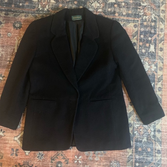 Vintage Felted Wool Blazer - Picture 3 of 3